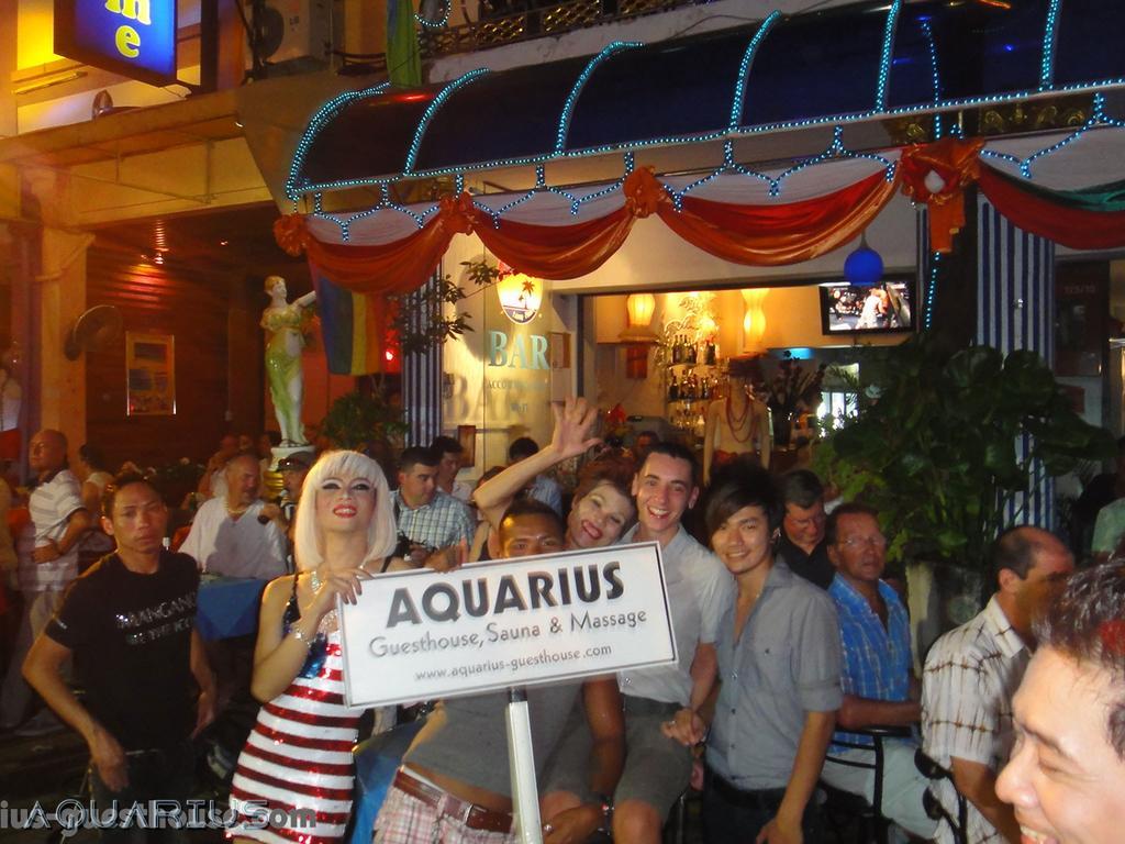 Aquarius Gay Pensión&Sauna Patong Exterior foto